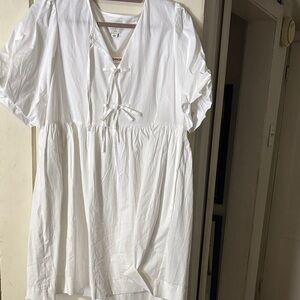 Joie White Mini Dress